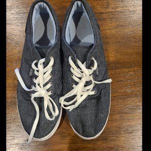 Vans size 8 shoes dark grey